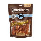 SmartBones bâtonnets poulet enrobés, texture croquante et goût savoureux.