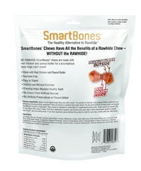 Bouchées mini SmartBones au poulet et beurre d'arachide, ingrédients savoureux.