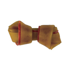 Texture croquante des bouchées SmartBones au poulet et beurre d'arachide pour chien.
