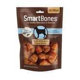SmartBones Mini-os beurre arachide poulet: friandise savoureuse pour récompenser et occuper votre chien.