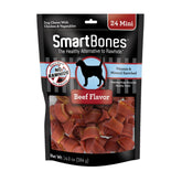 SmartBones Mini Os Boeuf-Legumes : croquant naturel pour une mastication satisfaisante.