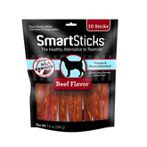 SmartBones SmartSticks boeuf et légumes, extérieur croquant et intérieur poulet, friandise attrayante.