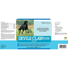 SmartEquine Devil's Claw Plus granulés, mélange facile dans l'alimentation quotidienne.