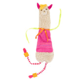 SmartyKat Leggy Llama: peluche kicker pour poursuites féline et jeu.