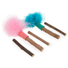 SmartyKat Silly Silver Stix activite physique: encourage l exercice et le jeu