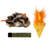 SmartyKat Mouse N Mate peluche remplissable pour jeux durables et sûrs.