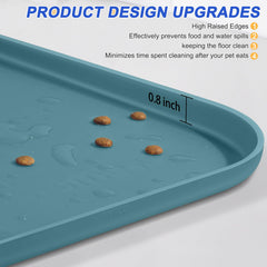 SMILOOL tapis entretien facile, lavable au lave-vaisselle.