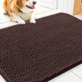 Smiry tapis absorbante en chenille capte l’humidité et les saletés des pattes.