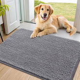 Smiry Tapis chiens pattes salees absorbant pour entree et propreté