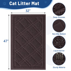 Barrière liquide du tapis Smiry pour protéger le sol des urines.