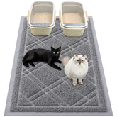 Smiry tapis-litiere anti-glisse 47x32: stabilité et propreté du sol.