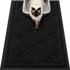 Smiry Tapis Litière Chat 30x17: vue d'ensemble protège le sol et facilite l'installation