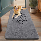 Smiry Tapis porte-chenille absorbant retire rapidement la saleté des chaussures.