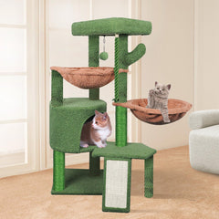 Smouatou Wang Xin: condo intégré pour chat, espace privé et sûr.