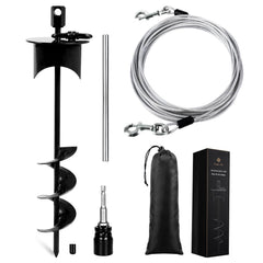 Snagle Paw attache-câble chien 30 pieds, sécurité lors des sorties.