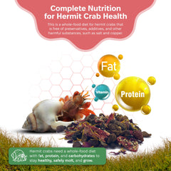 Snout and Shell – grains germés fournissant énergie pour les mues.