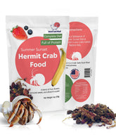 Snout and Shell – emballage pratique pour nourrir les crabes ermite.