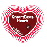 Snuggle Puppy avec cœur SmartBeat activé par mouvement, battement réaliste pour peluche.