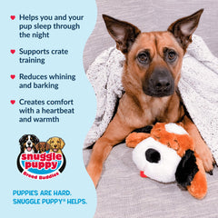 Snuggle Puppy doudou lavable extérieur, facile à entretenir.