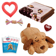 Snuggle Puppy ensemble essentiel Biscuit : kit pour chien offrant un confort immédiat