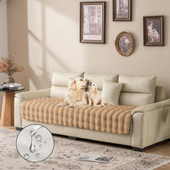Snugglesinto Tapis Dodo Fourrure Longue Imitation: cocon moelleux pour animal de compagnie.