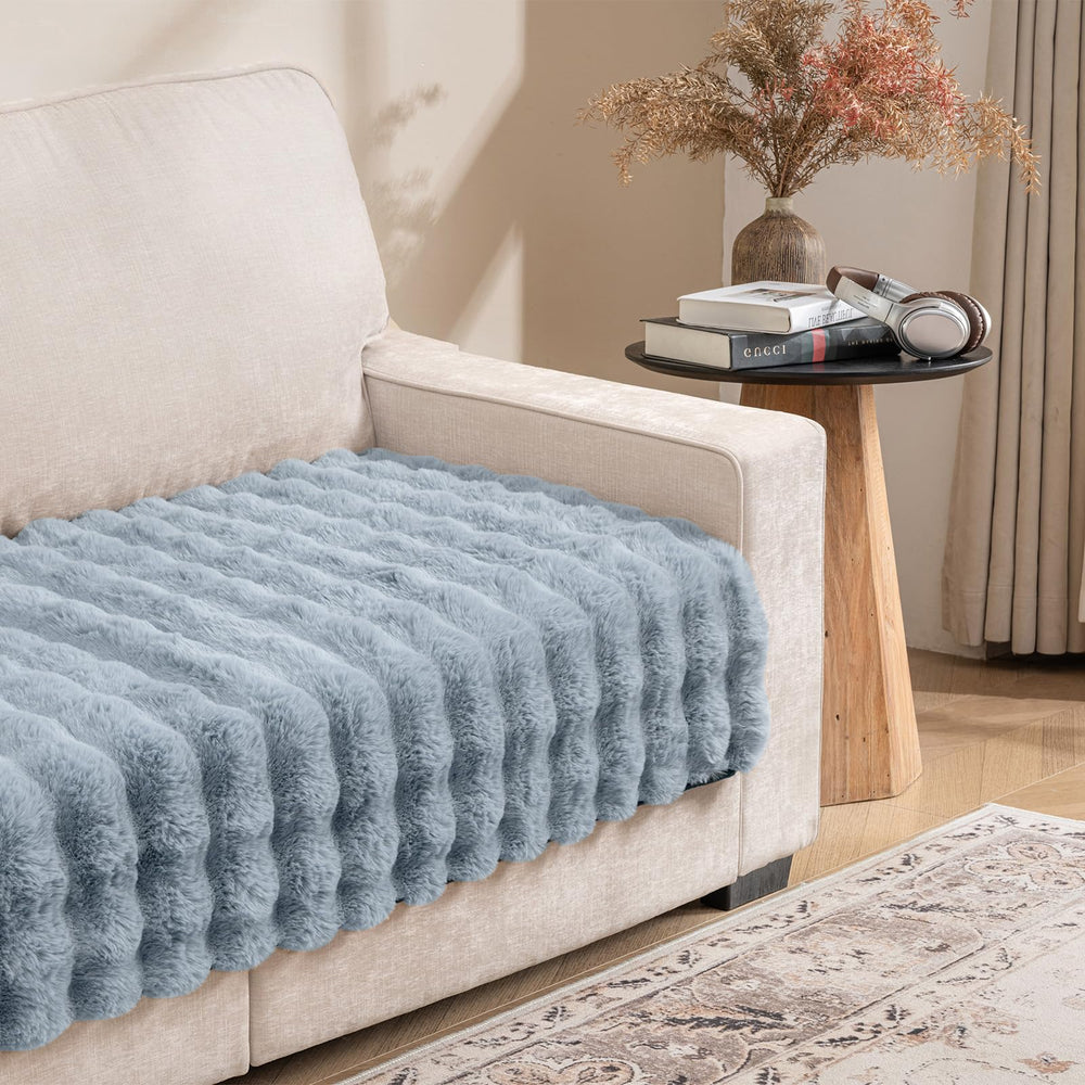 Snugglesinto Tapis dortoir poilu lavable anti-glisse pour chien et chat.