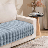 Snugglesinto Tapis dortoir poilu lavable anti-glisse pour chien et chat.