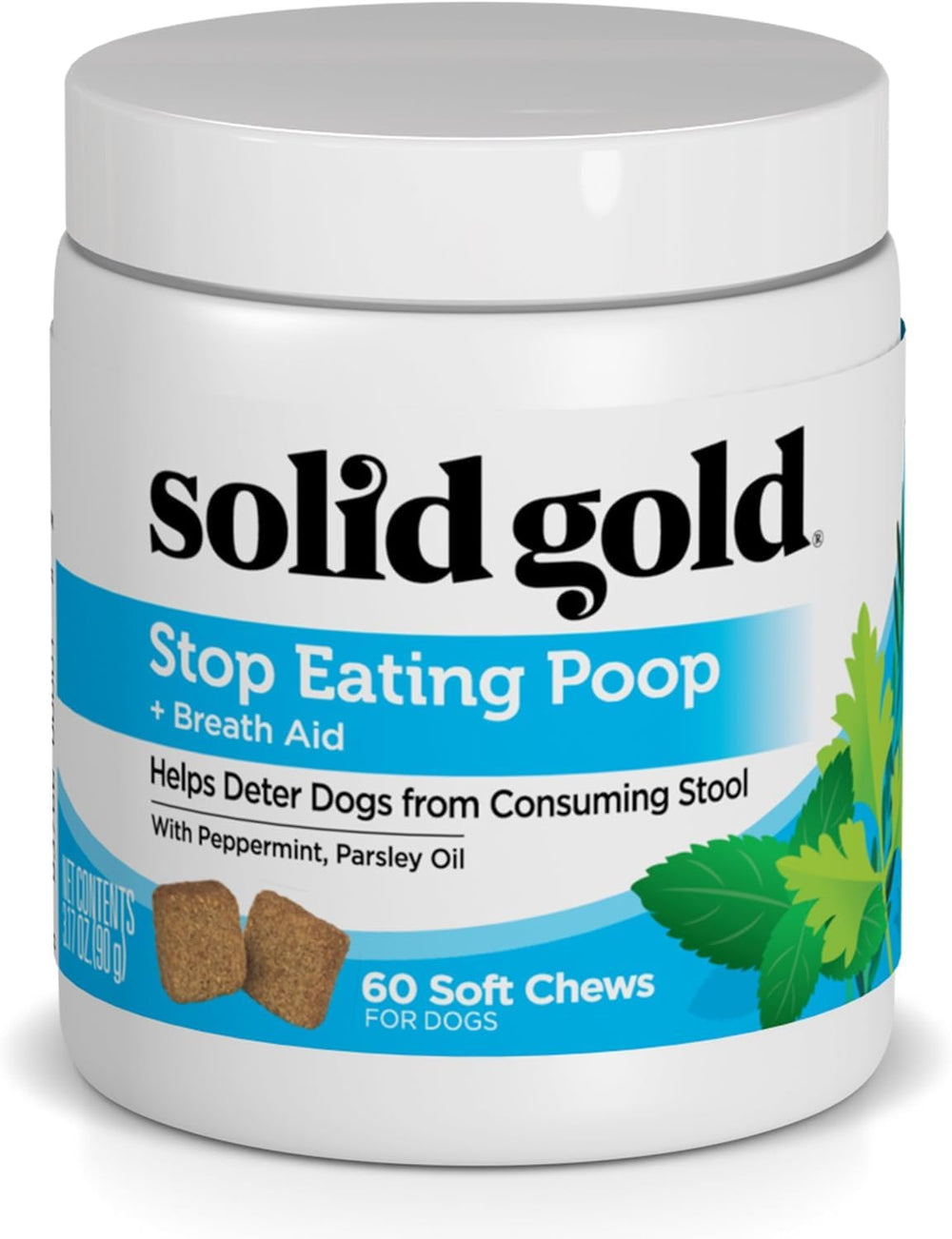 Solid Gold arrête la coprophagie chez le chien et améliore l'hygiène.
