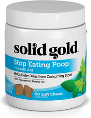 Solid Gold arrête la coprophagie chez le chien et améliore l'hygiène.
