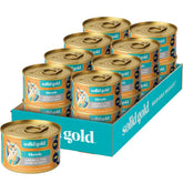 Solid Gold Five Oceans thon sardine dans jus: morceaux savoureux et hydratants.