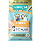 Solid Gold croquettes chiot poulet réel, soutien muscles et croissance saine.