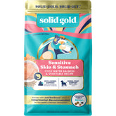 Solid Gold saumon: croquettes faciles à digérer pour estomacs sensibles.