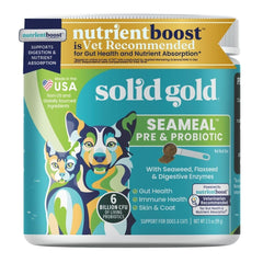 SeaMeal Solid Gold pour chat: bocal poudre favorisant la digestion