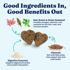 Solid Gold SeaMeal – Friandises molles, aide à la digestion et absorption.