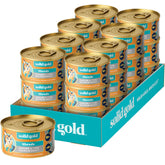 Solid Gold thon et sardine en émincés dans sauce appétissante, texture humide