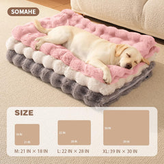 Couverture SOMAHE lavable en machine, entretien facile pour chien