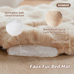 Tapis SOMAHE antidérapant, reste en place sur bois ou carrelage.