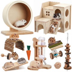 Roue silencieuse Sonwyoung pour hamster favorisant un exercice paisible nocturne