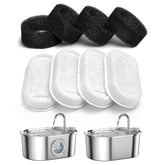 Filtre charbon SOOFPET pour fontaine: améliore le goût et réduit les impuretés.