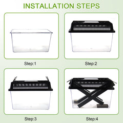 SORWATEE tubes distributeurs pour criquets, dose précise et sans fuite.