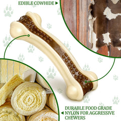 Os nylon Sosation longueur 13,5 cm, adapté aux chiens moyens et grands.
