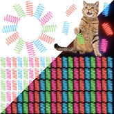Sosation: ressort lumineux bleu, idéal pour stimuler le jeu nocturne des chats.
