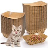 SOUJOY – assiettes jetables à empreinte bateau, idéales pour voyager avec vos animaux