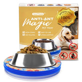 SoulThink plat-nourriture-chat-chien-anti-fourmis-orchid: sécurité alimentaire pour vos compagnons.