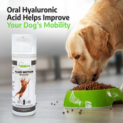 Fluid Motion – soutien des articulations des chiens, administration facile.