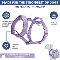 Harnais Spark Paws pour grand chien avec coutures renforcées et durabilité accrue.