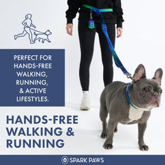 Spark Paws bungee absorbant le choc pour limiter les tirages pendant l'effort.