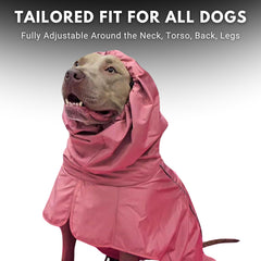 Spark Paws manteau pluie col protègent le cou et le visage sans bloquer la vue