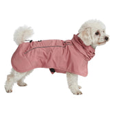 Spark Paws Veste Pluie Chien Rose Marin M, protection du corps lors de la pluie.