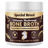 Special Breed bouillon-os-boeuf-chien: bouillon savoureux pour nourrir et hydrater les chiens.